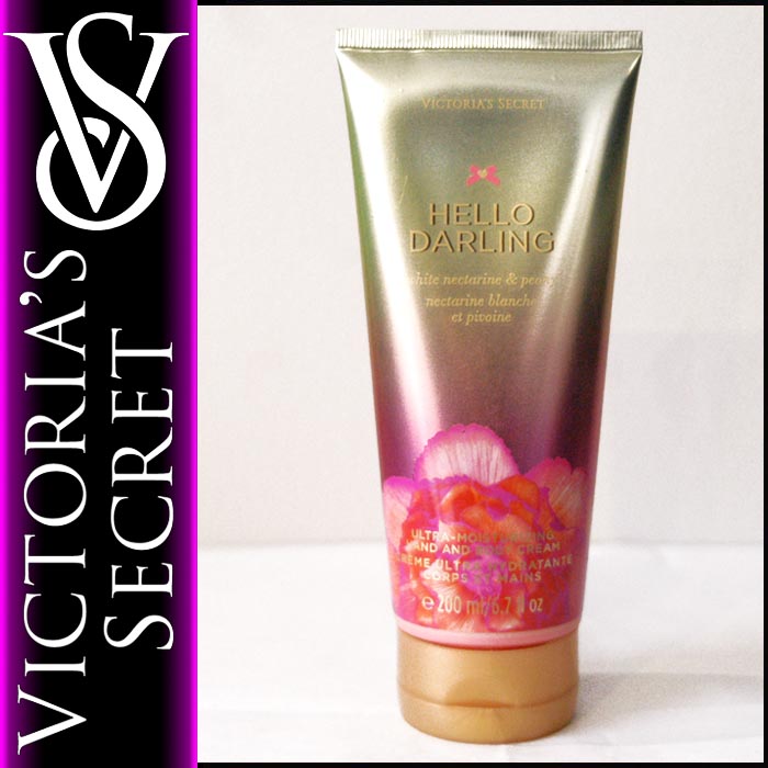 ��¨Ǽ�� Victoria's Secret �������ȥꥢ�� ��������å� �ϥ�� �ܥǥ��� ���꡼�� 200ml HELLO DARLING �������ȥꥢ��������å� �ӥ����� ���������� Hand and Body Cream LA ����� ��ǽ�� ���� �ݼ� �����󥱥� �ܥǥ������� ����