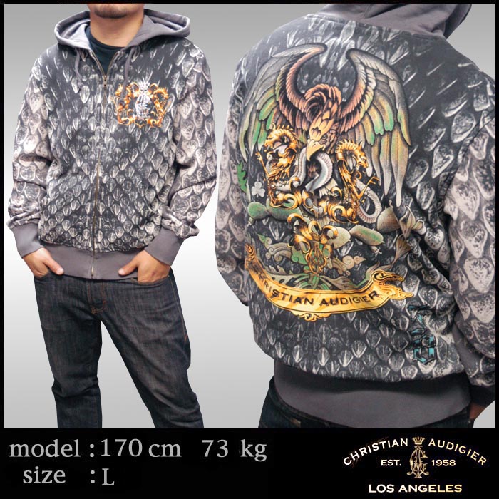 Christian Audigier ꥹ󥪡ɥ  å ѡ EAGLE 㥳 ꥹ ɥ LA եå ϥꥦå  奢 쥫   ֥ ɥϡǥ Ed Hardy ɥϡǥ ˤ