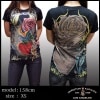 Christian Audigier クリスチャンオードジェー レディース Tシャツ LOVE BIRD ブラック LAセレブ ファッション ハリウッド セレブ カジュアル セレカジ 正規品 姉妹 ブランド エドハーディー Ed Hardy エドハーディ 好きにも♪