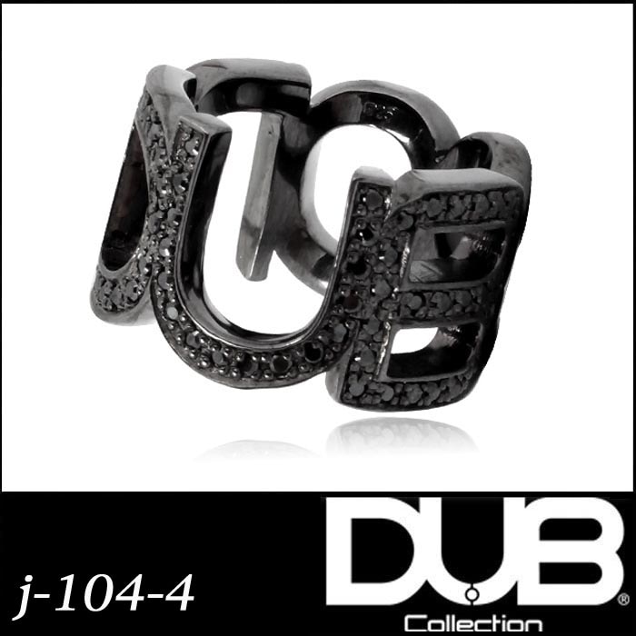 再入荷なし 即納 DUB Collection j-104-4 ☆ メンズ シルバー リング