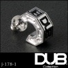 再入荷なし 即納 DUB Collection j-178-1 BKエポ ヘデラ ピアス ユニセックス メンズ レディース ダブジュエリー シルバーアクセサリー ダブコレクション シルバー 魔裟斗 桜井莉菜 さくりな 愛用 ダブ ラグジュアリー ジュエリー 925 セレブ カジュアル
