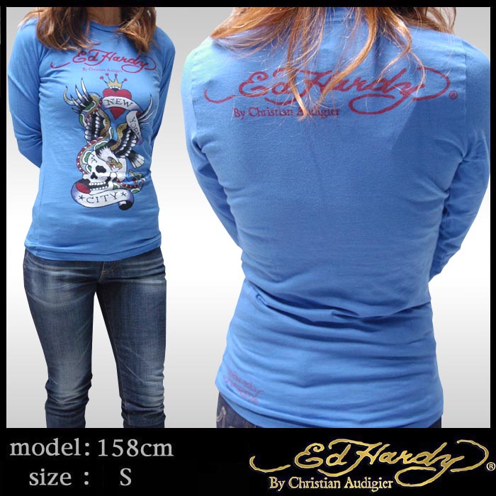 Ed Hardy ���ɥϡ��ǥ��� ��ǥ����� ����T NYC NEW YORK �֥롼 ����� Ĺµ  T����� ���ɡ��ϡ��ǥ��� Edhardy LA����� ���ɥϡ��ǥ� �ϥꥦ�å� ����� �����奢�� ���쥫�� ������ ���� �֥��� ���ꥹ����� �����ɥ����� �����ˤ��