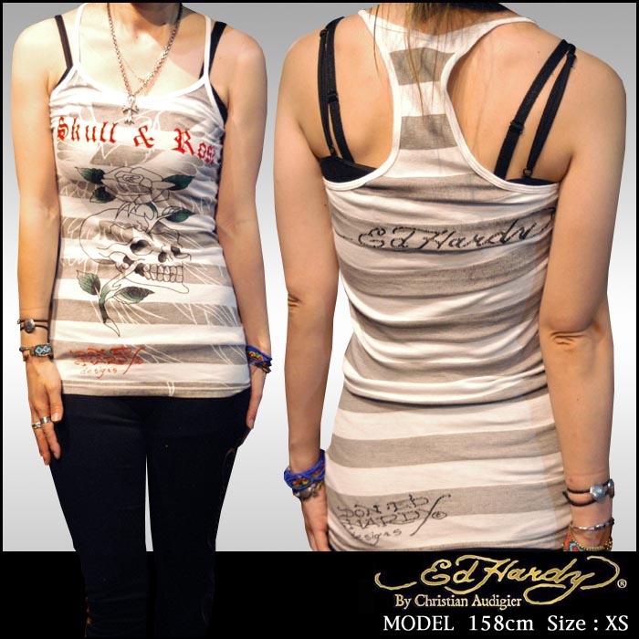エドハーディー　キャミ Ed Hardy 400種類の品揃え エドハーディー レディース キャミソール