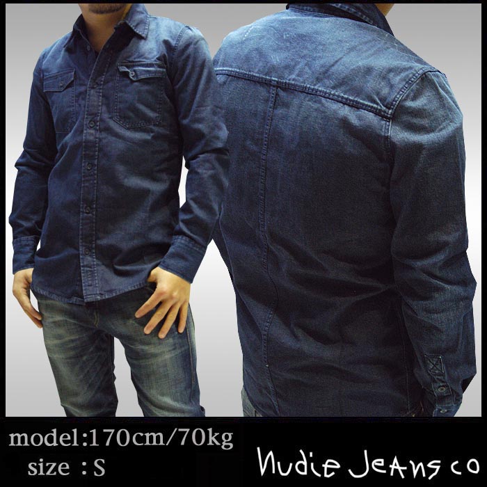 NUDIE JEANS ̡ǥ  ǥ˥  GUNNER DARKER SHADE Ĺµ ǥ˥ॷ ꥢ   ֥ NUDIEJEANS ̡ǥ ݡ 奢 쥫 ᥫ ˢ