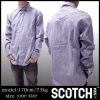 【入れ替えセール】 スコッチ&ソーダ スコッチアンドソーダ scotch&soda メンズ 長袖 シャツ グラフチェック ネイビー ホワイト ダブルカフス トップス カジュアル サーフ セレブ ストリート ヨーロピアン ヴィンテージ Safari サファリ スタイル 掲載 ブランド 153
