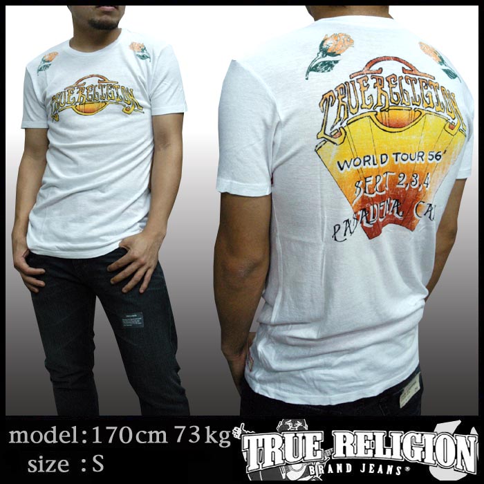 �ȥ��롼��ꥸ��� ��� TRUE RELIGION T����� ROSE BOWL �ۥ磻�� ������� Ⱦµ ����� ����� ���� �֥��� �ե��å���� ���ᥫ�� ����ݡ��� �����奢�� ������ơ��� �������� ���� ����