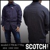 スコッチ&ソーダ スコッチアンドソーダ scotch&soda メンズ 長袖 シャツ チェック ネイビー イエロー レッド ダブルボタン トップス カジュアル サーフ セレブ ストリート ヨーロピアン ヴィンテージ Safari サファリ スタイル 掲載 ブランド 158