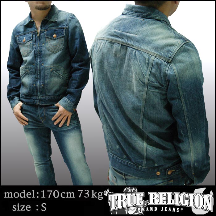 TRUE RELIGION �ȥ��롼��ꥸ��� ��� �ǥ˥ॸ�㥱�å� dead wood zip front ���㥱�å� �������� 31 ���ե���Ǻ� ����� ���� ����ݡ��� �饰���奢�꡼ �֥��� TRUERELIGION �ȥ��롼 ��ꥸ��� ���ᥫ�� ������ �����ˢ� ��Ź������1209