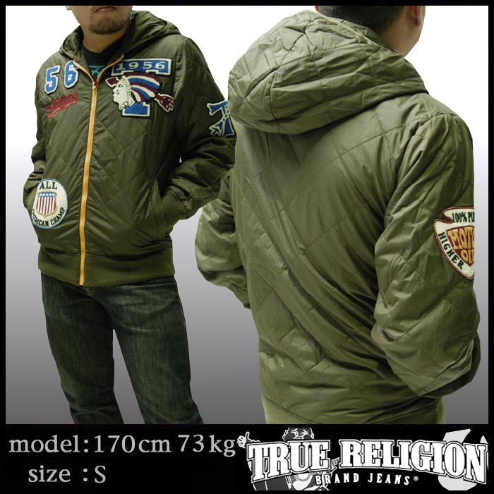 TRUE RELIGION �ȥ��롼��ꥸ��� ��� �ʥ����� ���㥱�å� �ߥ꥿�꡼ ���ե���Ǻ� ����ְ��� �֥��� TRUERELIGION �ȥ��롼 ��ꥸ��� ���ᥫ�� ������ �����ˢ� ��Ź������1212