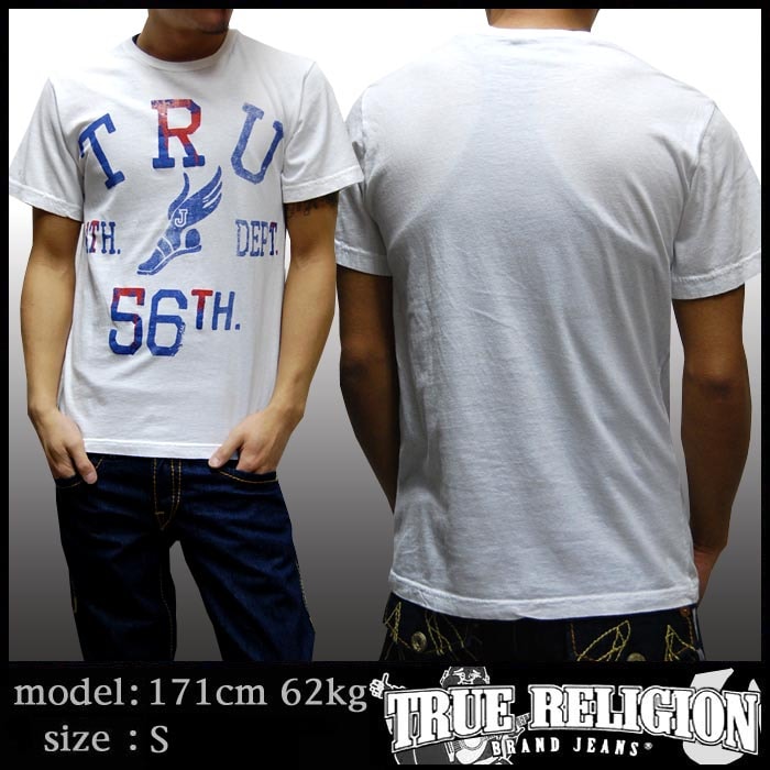 �ȥ��롼��ꥸ��� ��� TRUE RELIGION T����� TRU 56TH �ۥ磻�� ������� Ⱦµ ����� ����� ���� �֥��� �ե��å���� ���ᥫ�� ����ݡ��� �����奢�� ������ơ��� �������� ���� ����