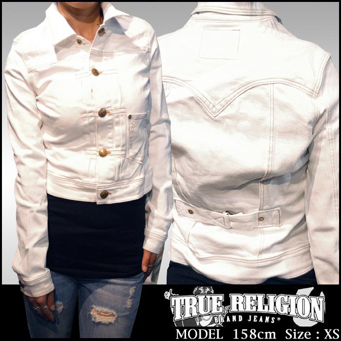 TRUE RELIGION トゥルーレリジョン レディース デニムジャケット