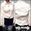 TRUE RELIGION トゥルーレリジョン レディース デニムジャケット LINDSAY LONESTER PX ホワイト デニム ジャケット safari サファリ LEON レオン 掲載 ブランド セレブ スタイル トゥルー レリジョン インポート アメカジ セレカジ ファッション AGジーンズ 好きに♪