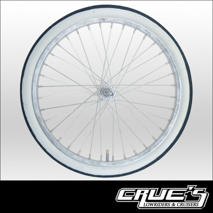 NEW ホワイトリボン タイヤ 20インチ 20 x 1.75 自転車部品 ローチャリ