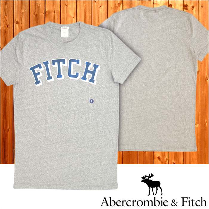���Х��� Abercrombie&Fitch ���Х�����ӡ����ե��å� ��� Ⱦµ T����� FITCH �إ������졼���ץ��� ���ᥫ�� �֥��� �ե��å���� ����ݡ��� �����奢�� ������ơ��� �������� ���� ���� 117
