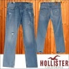 HOLLISTER ホリスター メンズ デニムパンツ スリム ストレート ダメージ クラッシュ ジーンズ インポート ブランド ファッション カジュアル Safari サファリ LEON レオン オーシャンズ 雑誌 掲載 アメカジ セレカジ ストリート サーフ スタイル 正規 商品 019