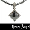 Crazy Angel クレイジーエンジェル グリッター ネックレス シルバー925 リバーシブル CA-602 シルバー アクセサリー ジュエリー ブランド アクセ メンズ レディース 男女兼用 ユニセックス