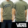 VANS バンズ メンズ Tシャツ ヴァンズ ボード ロゴ モスグリーン 正規 商品 SK8 Safari サファリ LEON レオン オーシャンズ 掲載 インポート ブランド ストリート HIPHOP ウェアー B系 服 ダンス ヒップホップ ファッション サーフ カジュアル ウェア セレカジ スタイル