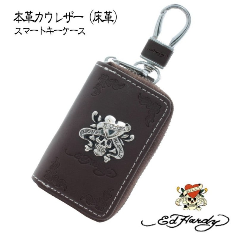 ���ɥϡ��ǥ��� ��֥��롡���ޡ��ȥ��������� EDKC-004 Ed Hardy �����饤���� �ܳ� �쥶�� LOVE��KILLS��SLOWLY ���������� �����ۥ���� �֥��� ��� ��ǥ����� ���� �Ǻ� �������� �ץ쥼��� ���ե�