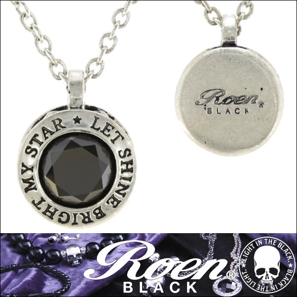 ��¨Ǽ��Roen BLACK ������ �֥�å� ������ �ڥ����� �ͥå��쥹 RO-605  ����С����顼 ���塼�ӥå����륳�˥�  RoenBLACK ������֥�å� ���������꡼ ���奨�꡼ �֥��� ������ ��� ��ǥ����� �˽����� ��˥��å���