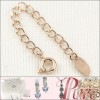 【即納】ピュア PURE シルバー925 延長 ピンクゴールド チェーン アジャスター シルバーチェーン 5cm AJC-005 チェーン ネックレス ブレスレット アクセサリー アクセ 可愛い 人気 ギフト プレゼント ご褒美