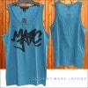 MARC BY MARC JACOBS マークバイマークジェイコブス メンズ タンクトップ アクアブルー MARCJACOBS マークジェイコブス セレブ セレカジ ファッション ブランド スタイル