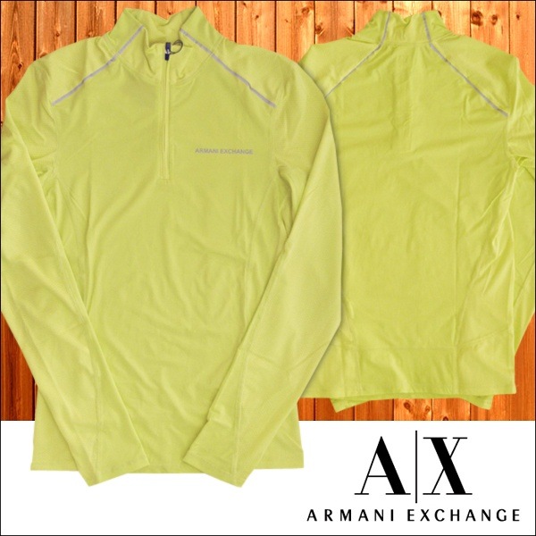 A|X Armani Exchange ޡ˥  Ĺµ ˥󥰥  եåȥͥ ȥ졼˥  ᥫ  쥫 ݡ 奢  եå   043