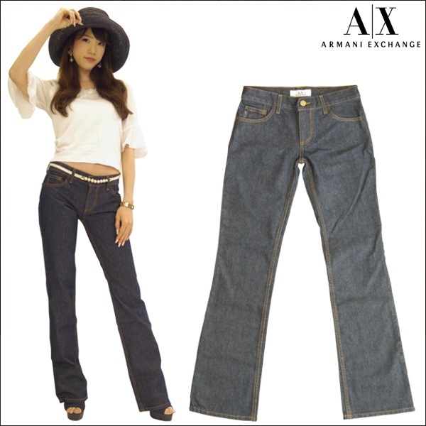 2023 A|X ARMANI EXCHANGE リペアクラッシュ 味出し デニム 33 2023 A|X ARMANI EXCHANGE リペアクラッシュ 味出し デニム 33