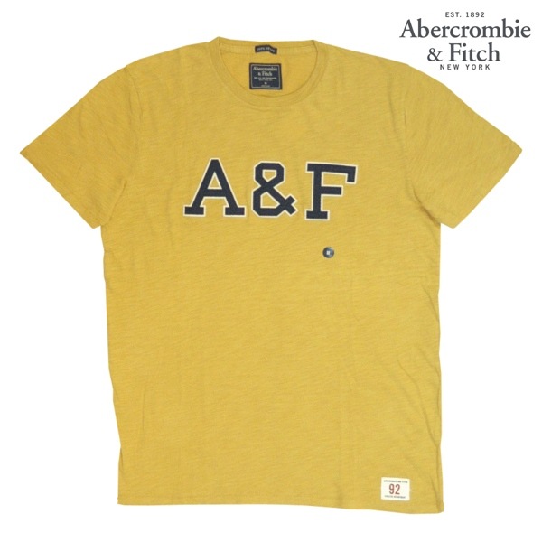 ���Х��� Abercrombie&Fitch ���Х�����ӡ����ե��å� ��� Ⱦµ T����� ABERCROMBIE AND FITCH A&F���åץꥱ �������� ���ᥫ�� �֥��� �ե��å���� ����ݡ��� �����奢�� ������ơ��� �������� ���� ���� 127