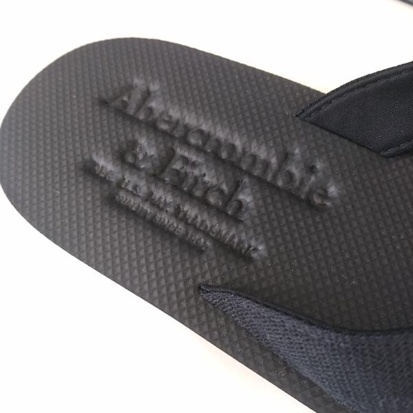 アバクロンビー＆フィッチ ネイビー ビーチサンダル（メンズ
