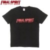 Tシャツ B ブラック 『 ファイナル スピリット 〜もし君がヒーローだったら〜』