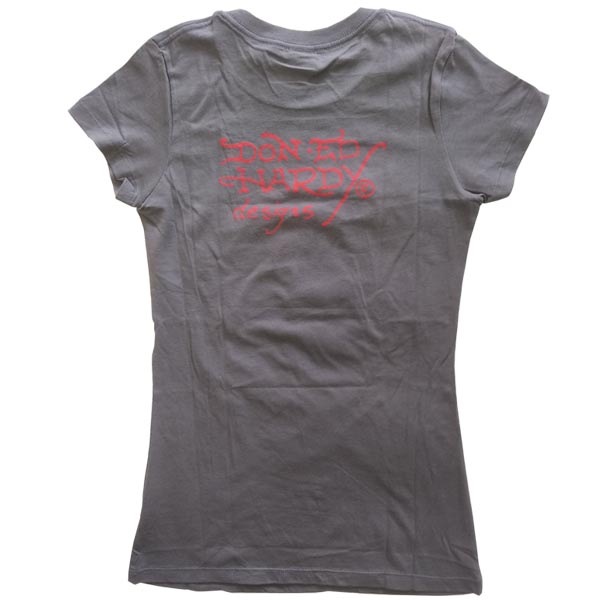 エドハーディー　レディースTシャツ　ローズダイヤ　グレーT　Sサイズ　数量限定品 楽天市場】エドハーディー tシャツ ed hardy Tシャツ ロンT