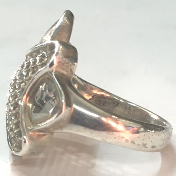 SPACE LAB スペースラボ　シルバー トライアングルリング sl-43-blad.jpg