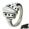 《即納》SPACE LAB スペース ラボ SILVER リング 18号 メンズ レディース ジュエリー 宇宙 RING 027 指輪 シルバー アクセサリー 雑誌 掲載 芸能人 愛用 ブランド カジュアル スタイル ファッション ペアリング プレゼント ギフト