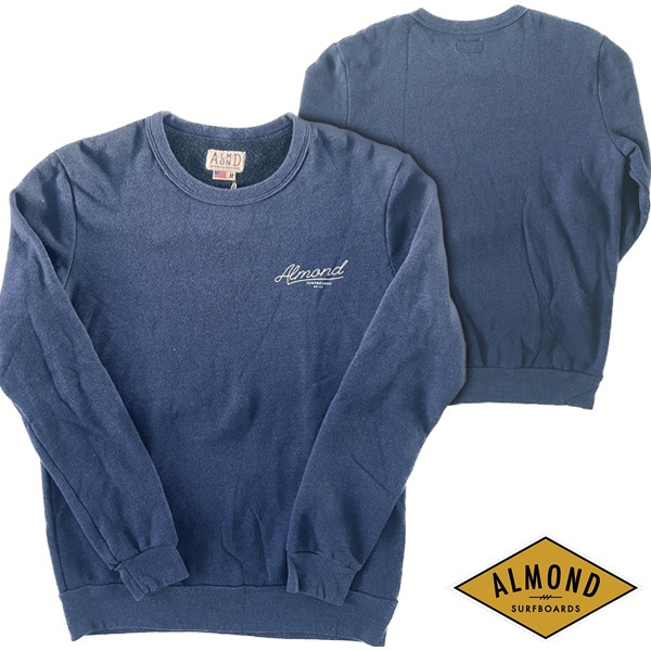 【未使用】Almond Surfboards & Design アーモンド サーフボードデザイン スウェット ジャージーパンツ M ベージュ IV2154 ユニセックス 中古・未使用品】Almond Surfboards & Design アーモンド サーフボード