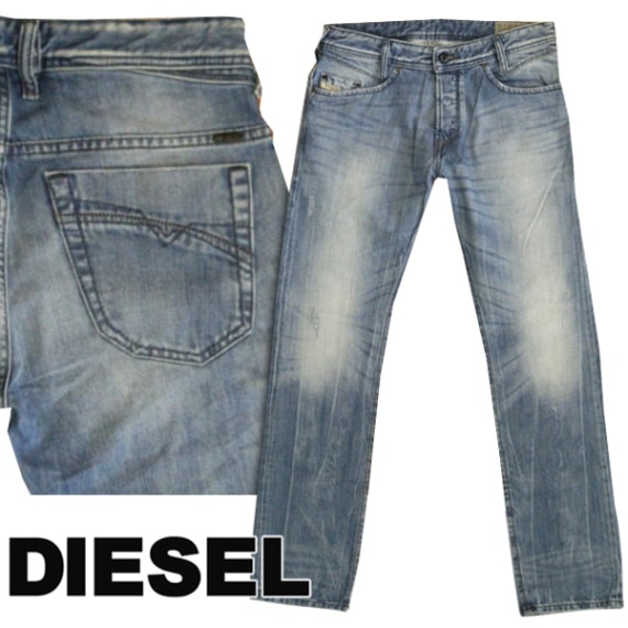 ディーゼル DIESEL メンズ ローライズ テーパードデニム IAKOP 0816P 