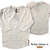 アウトレット 訳あり ヌーディージーンズ NUDIE JEANS メンズ ロンT 七分丈 長袖 Tシャツ ホワイト シャツ ジーンズ ブランド セレブ ファッション NUDIEJEANS ヌーディー イタリア パンツ インポート イタカジ カジュアル ウェア セレカジ スタイル 正規 商品