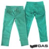 ���� ������ ��ǥ����� ���åȥ� ���ȥ�å� ���ץ� �ѥ�� GAS JEANS SOPHIE  CAPRI OLD GAB BICOL STRAIGHT LIGHT SEA GREEN ���� �Ǻ� ������ �֥��� �ե��å���� �����奢�� �������� �ܥȥॹ �����ꥢ ����������
