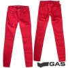 ���� ������ ��ǥ����� ���åȥ� ���ȥ�å� �����ˡ� �ѥ�� GAS JEANS SOPHIE CHIC SATIN STRAIGHT IBISCUS RED ���� �Ǻ� ������ �֥��� �ե��å���� �����奢�� �������� �ܥȥॹ �����ꥢ ����������