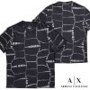 A|X Armani Exchange アルマーニエクスチェンジ メンズ 半袖 AXロゴ Tシャツ ブラック アメカジ イタカジ セレカジ インポート カジュアル スタイル ファッション 正規 048