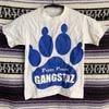 デッドストック アメリカ製 DPG Puppy Pound GANGSTAZ キッズ Tシャツ DPG Stamp ホワイト MADE IN USA