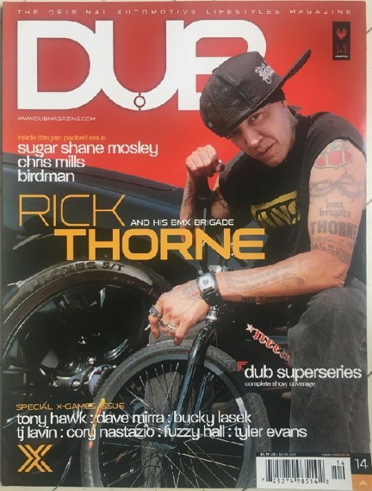 ڥ֥ޥ USǡ No.14 DUB Magazine USA Rick Thorne ͢ ưֻ å 饤ե 饰奢꡼ ޥ ५ ϥꥦå     ¤ ե顼 ٥ȥ졼 ۥ