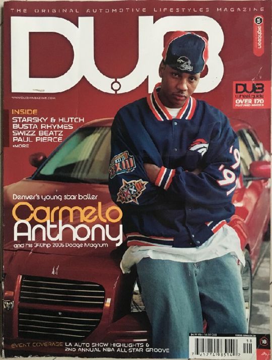 ڥ֥ޥ USǡ No.18 DUB Magazine USA Carmelo Anthony ͢ ưֻ 󥽥ˡ 饤ե 饰奢꡼ ޥ ५ ϥꥦå     ¤ ե顼 ٥ȥ졼 ۥ