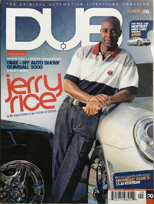 ڥ֥ޥ USǡ No.20 DUB Magazine USA Jerry Rice ͢ ưֻ ꡼饤 饤ե 饰奢꡼ ޥ ५ ϥꥦå     ¤ ե顼 ٥ȥ졼 ۥ