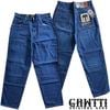 アウトレット 訳あり ガッティー メンズ デニム パンツ ネイビー #3045 GAWTTI ガウティ Boo Yaa T.R.I.B.E ブーヤー トライブ ストリート スタイル HIPHOP ウェアー ヒップホップ 西海岸 ファッション LA カジュアル ブランド ウェア 大ジーパン ボトムス