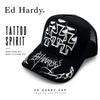 アメリカ直輸入 新作 Ed Hardy エドハーディー キャップ CROSSES クロス メッシュキャップ 最新作 メンズ レディース アメリカ直輸入 ブラック 刺繍 帽子 サイズ調整可能 ユニセックス 正規品 ブランド