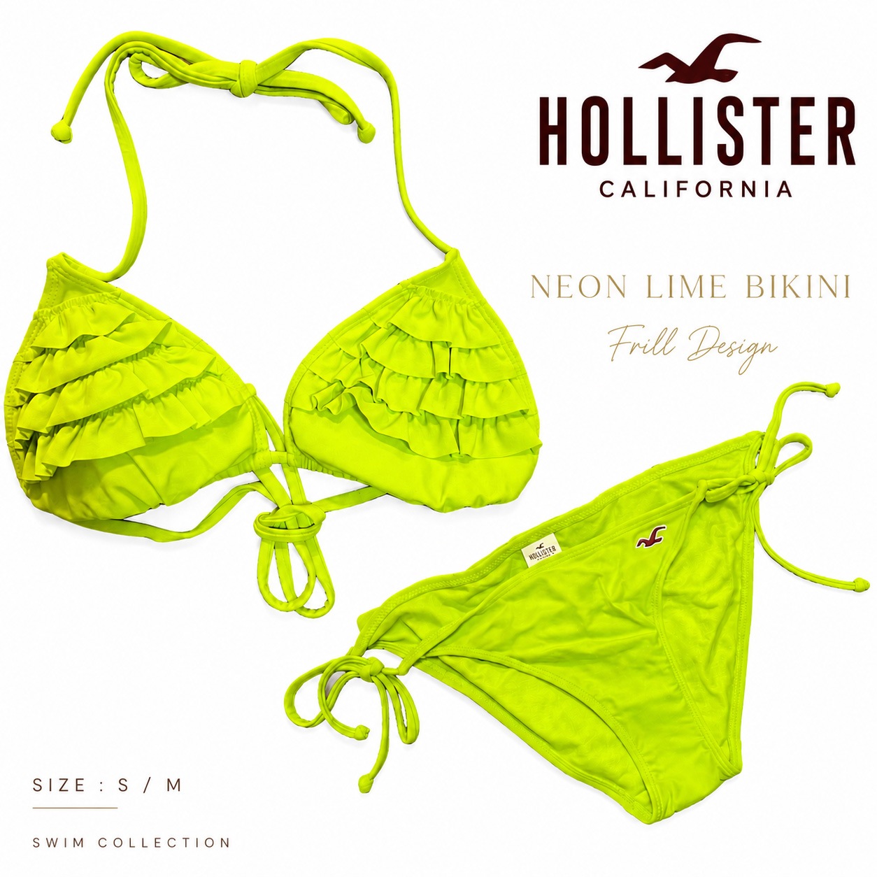 �ۥꥹ���� Hollister ��ǥ����� �ӥ��� ���� �ͥ���饤�� �ե�� ���ѥӥ��� ���꡼�� �������� �����֥��� ����ե���˥� �꥾���� �� �ס��� �� S M