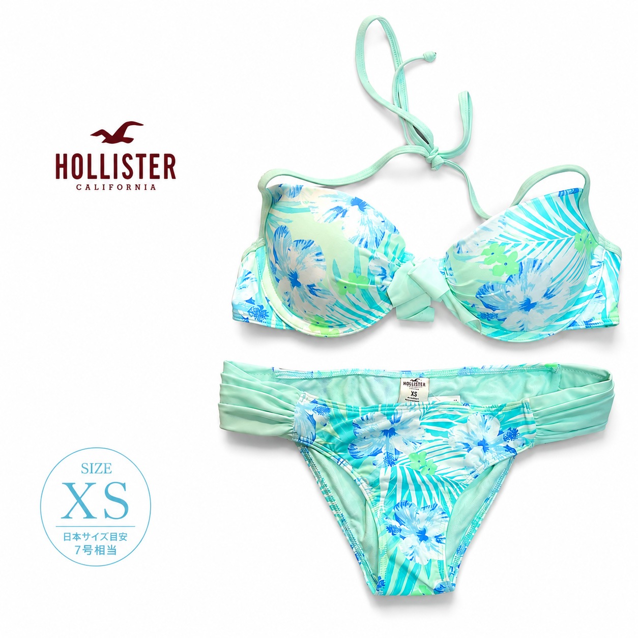 �ۥꥹ���� Hollister ��ǥ����� ���� �ӥ��� ���� �ۥ륿���ͥå� ��ܥ� �ѥå����� ���ѥ졼�� �����०���� �饤�ȥ֥롼 �ߥ�ȥ��꡼�� XS �� �ס��� �꥾����
