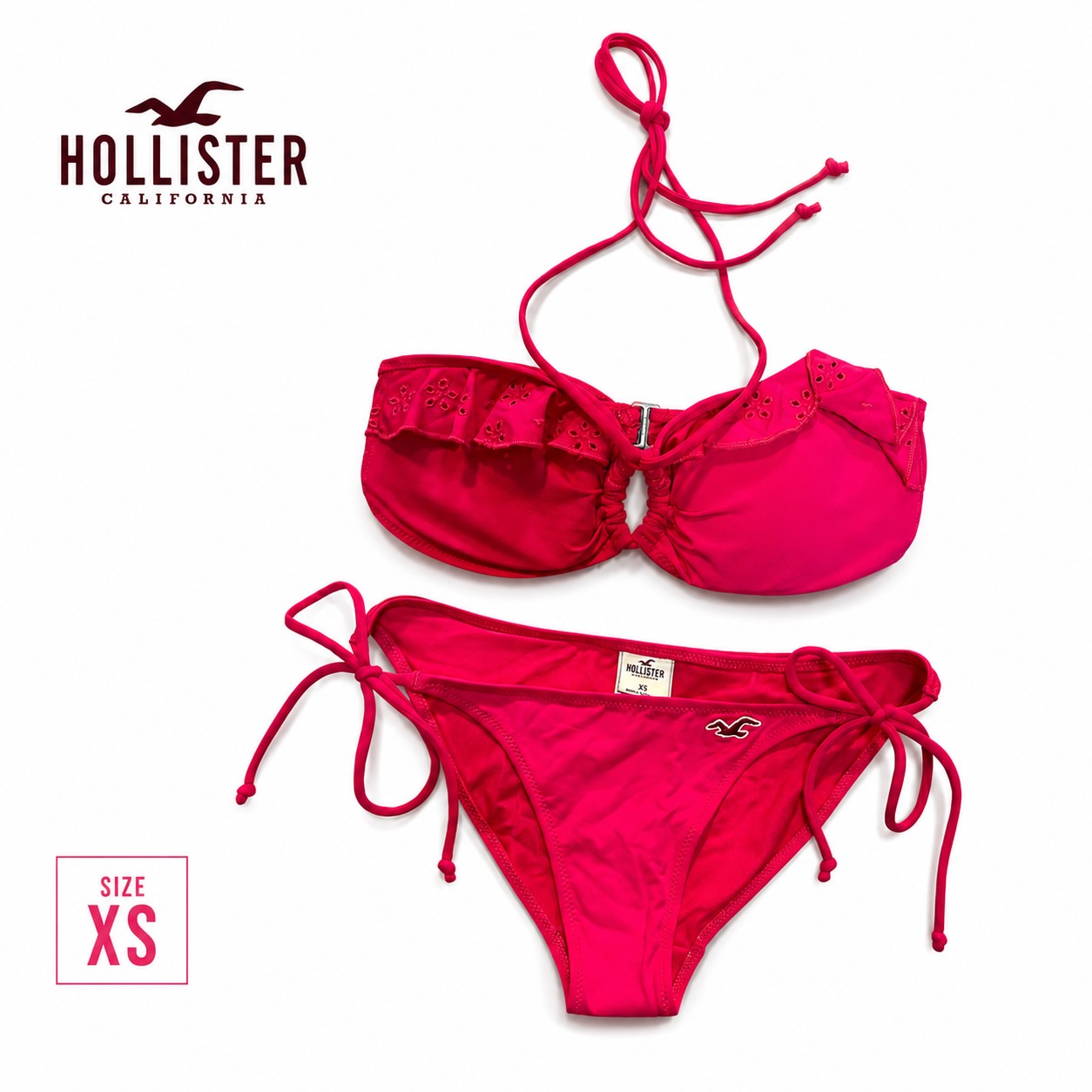 HOLLISTER �ۥꥹ���� �ӥ��� ��ǥ����� XS �ԥ� �ե�� ���� ���ѥ졼�� �ӥ��˥��å� �ѥåɼ�곰���� �����ɥ�ܥ� �� �ס��� �꥾���� �����֥���