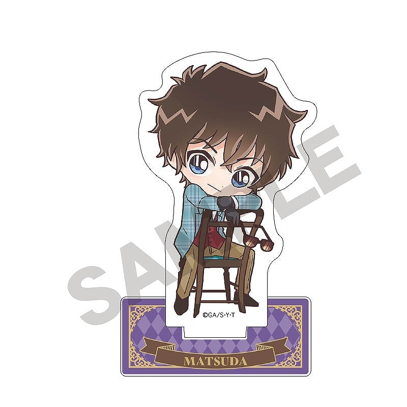 予約商品12月下旬発送 名探偵コナン アクリルスタンド 松田 陣平 ミニキャラ英国風 名探偵コナン クラックスオンラインストア