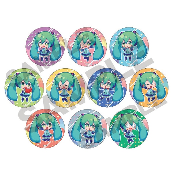 初音ミク 缶バッジ DAIHATSU ビーチミク ver. Art by まおう ピンズ